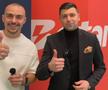 L-a prins pe Raul Rusescu înainte de FCSB - United și l-a luat la „outfit check”: „De unde e sacoul?”