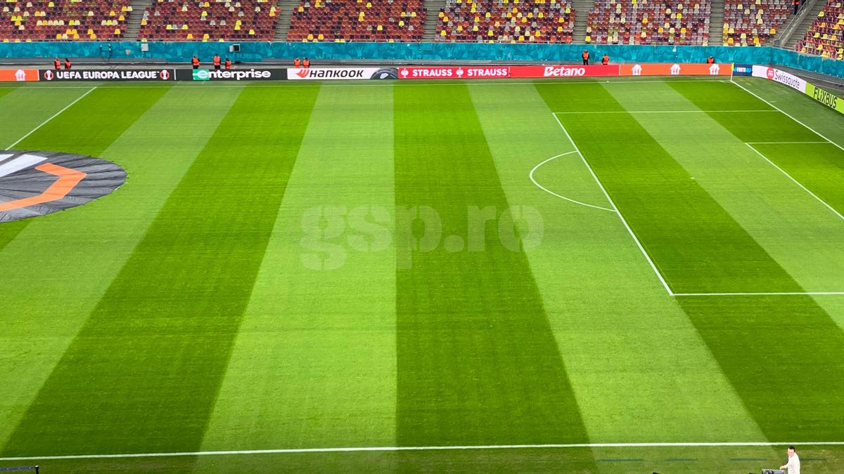 FCSB - Manchester United, imagini dinaintea partidei
