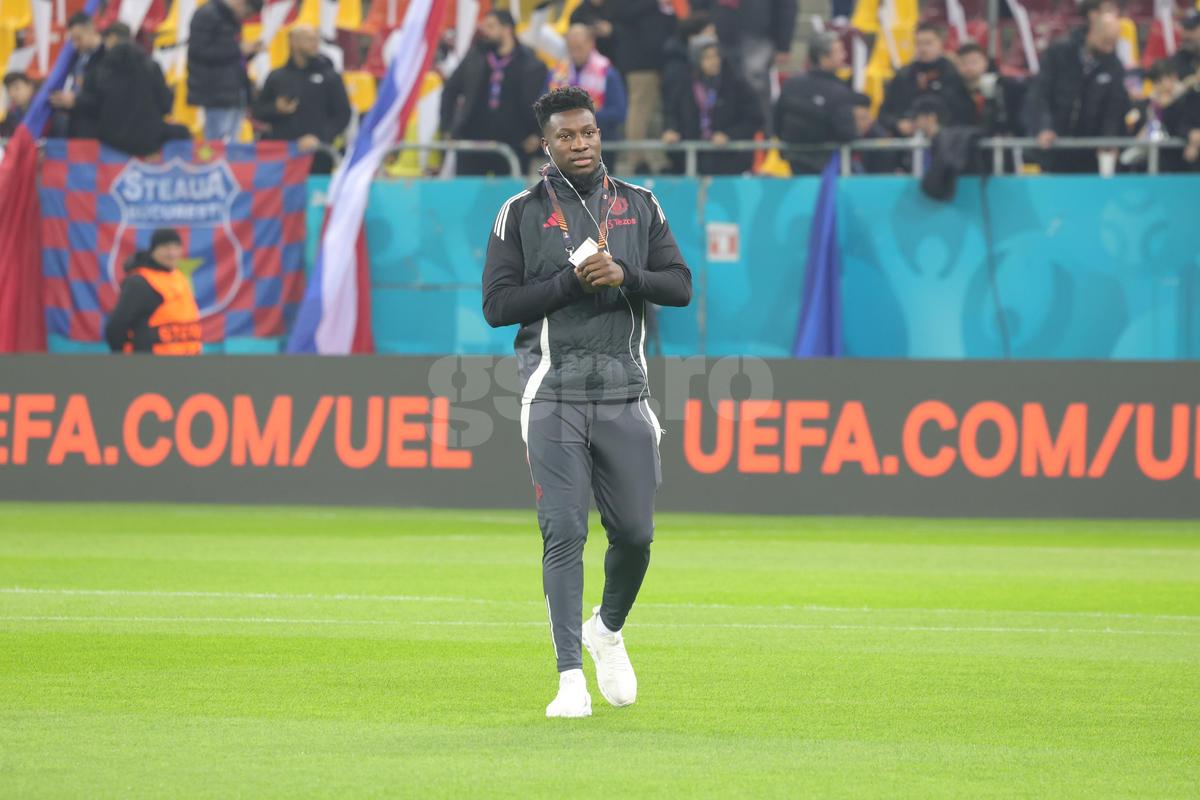 FCSB - Manchester United, imagini dinaintea partidei