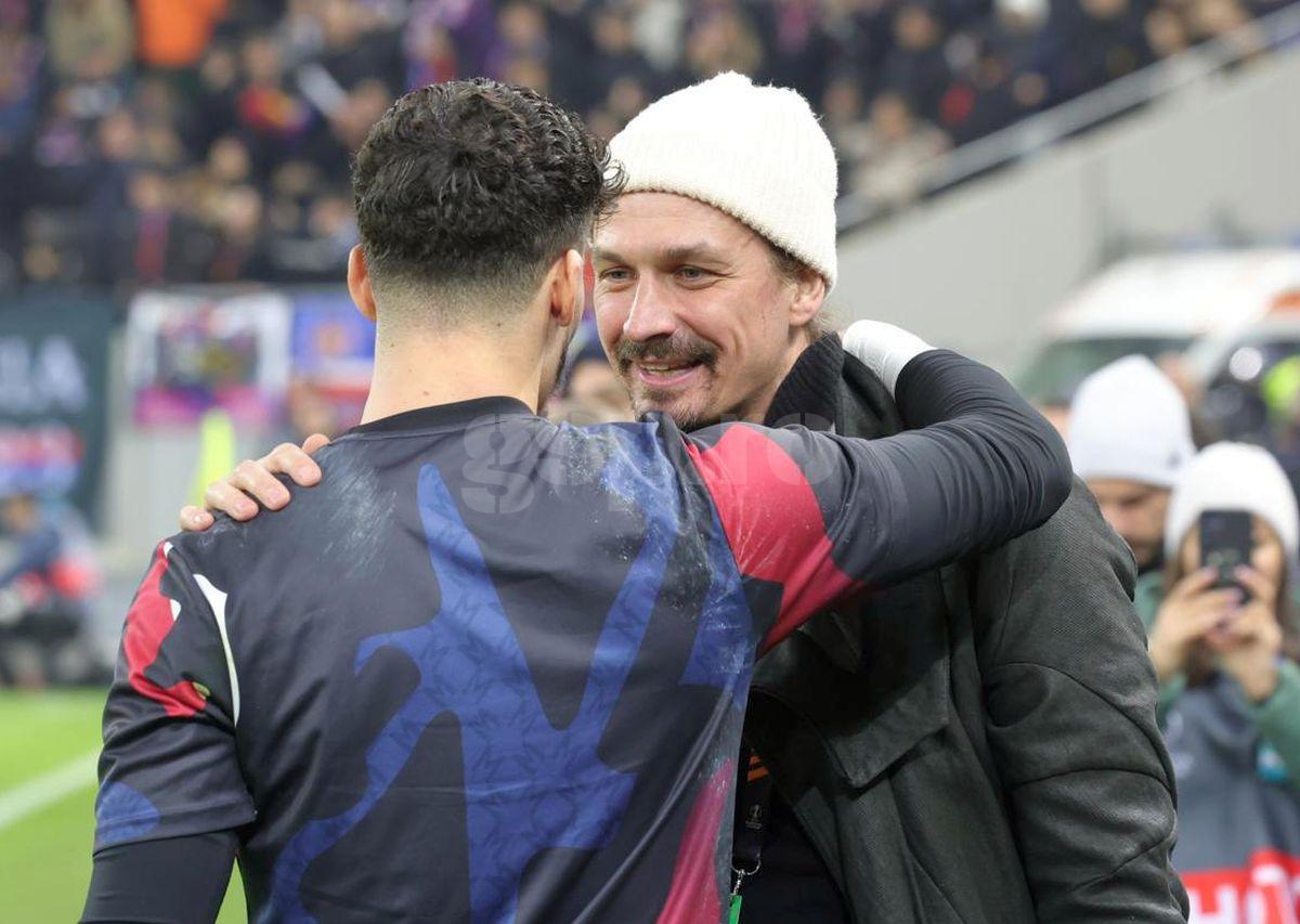 Lukasz Szukala, prezent la FCSB - Manchester United » Polonezul, alături de marea iubire și după retragere