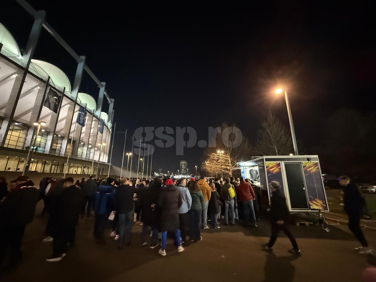 FCSB - Manchester United, imagini dinaintea partidei
