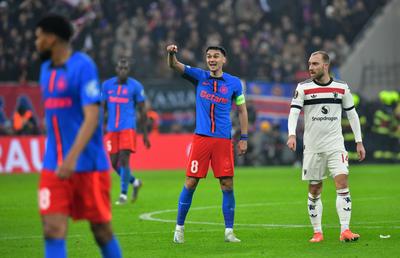 Ce note au primit jucătorii de la FCSB în presa britanică » David Miculescu, cel mai slab de pe teren. Adrian Șut, descris drept „neglijent”