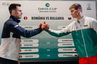 Cezar Crețu deschide întâlnirea de Cupa Davis dintre România și Bulgaria, disputată la Craiova
