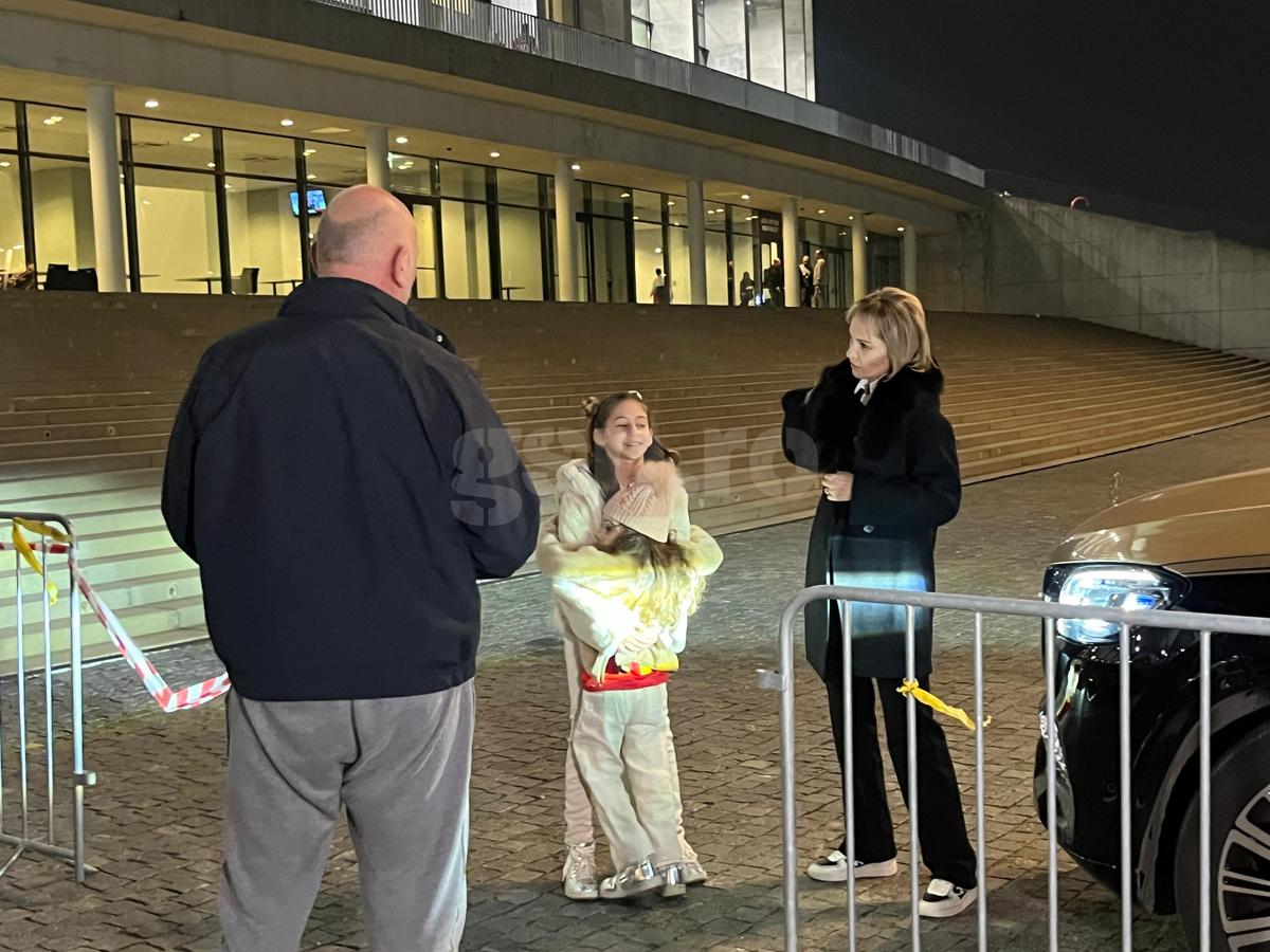 Teodora Becali și-a făcut apariția la Arena Națională, cu mai puțin de o oră înainte de FCSB - United