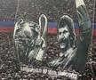 Scenografie în memoria lui Duckadam la FCSB - Man United