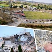 Șantierul arenei din Pitești: vechea arenă din Trivale a mai rămas doar în memoria microbiștilor