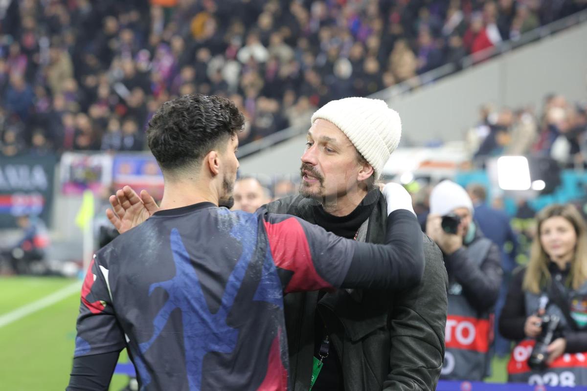 Lukasz Szukala, prezent la FCSB - Manchester United » Polonezul, alături de marea iubire și după retragere