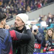 Lukasz Szukala, prezent la FCSB - Manchester United / FOTO: Ionuț Iordache (GSP)
