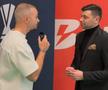 L-a prins pe Raul Rusescu înainte de FCSB - United și l-a luat la „outfit check”: „De unde e sacoul?”