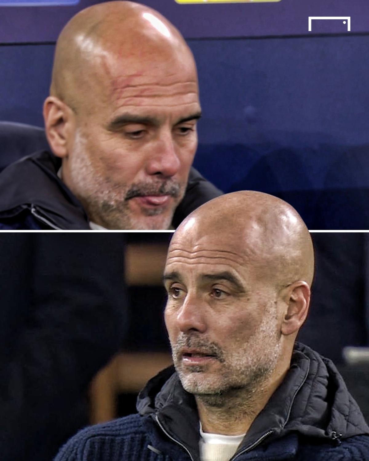 Pep Guardiola, la Manchester City - FC Bruges