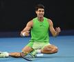 Carlos Alcaraz, triumfător în cea mai lungă semifinală din istoria Australian Open! Alexander Zverev a revenit de la 0-2 la seturi, dar nu s-a putut impune