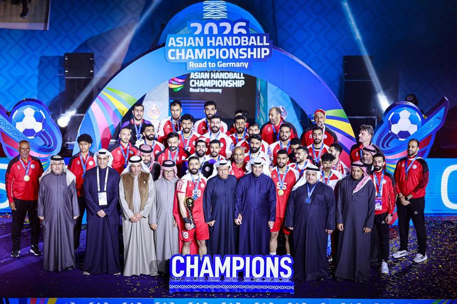 Bahrain a câștigat în premieră Campionatul Asiatic de Handbal / foto: Facebook Bahrain Handball Federation Ce țară a câștigat în premieră Campionatul Asiei de handbal masculin