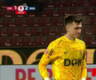 Mihai Popa, gafă monumentală în CFR Cluj - Metaloglobus. Captură Prima Sport 1