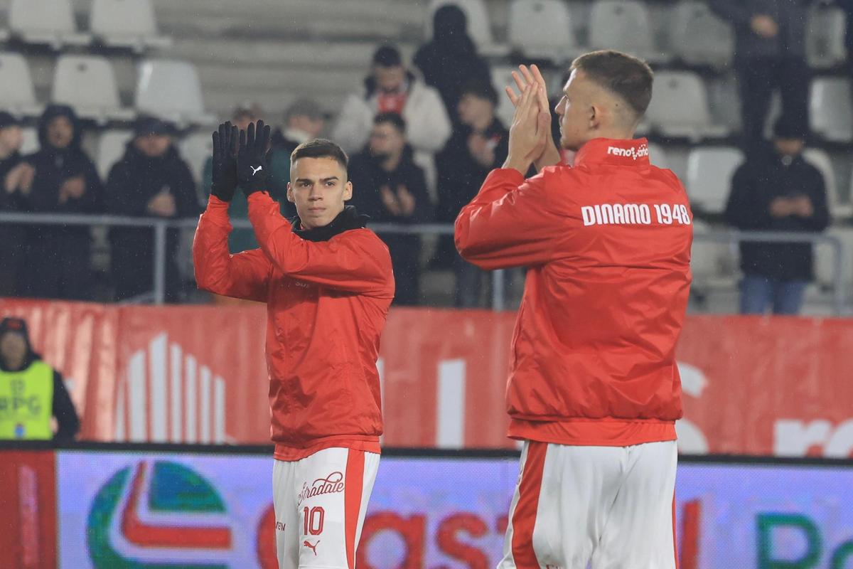 Dinamo - Petrolul, imagini dinaintea partidei