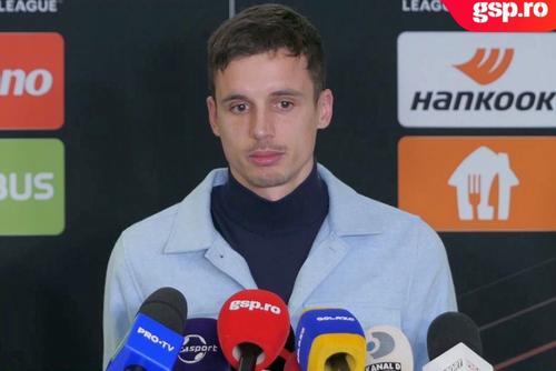 Juri Cisotti, la zona mixtă de la Arena Națională