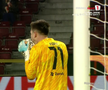 Mihai Popa, gafă monumentală în CFR Cluj - Metaloglobus. Captură Prima Sport 1