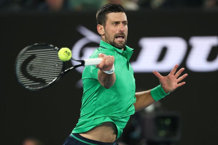 Novak Djokovic - Jannik Sinner, a doua semifinală de la Australian Open/Foto: Getty Images