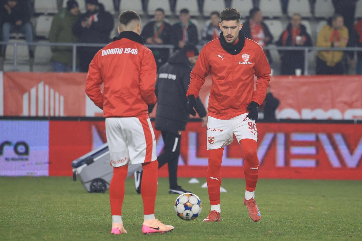 Dinamo - Petrolul, imagini dinaintea partidei