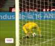 Mihai Popa, gafă monumentală în CFR Cluj - Metaloglobus. Captură Prima Sport 1