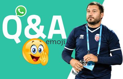 WhatsApp Q&A » Marius Croitoru intră în provocarea GSP: cum răspunde cu un emoticon la întrebări și afirmații inedite