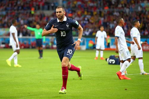 Karim Benzema în tricoul Franței în 2014 // sursa foto: Guliver/gettyimages