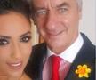Ian Rush alături de logodnica sa, Carol Anthony  // sursă foto: Twitter @ Carol Anthony