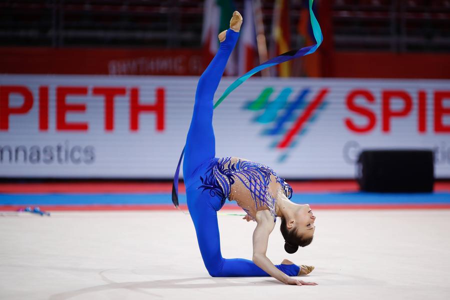 Andreea Verdeș la Cupa Mondială de la Sofia FOTO Imago Ultimele bilete pentru Japonia » GSP îți prezintă sportivii români care mai au șanse de calificare la Jocurile Olimpice