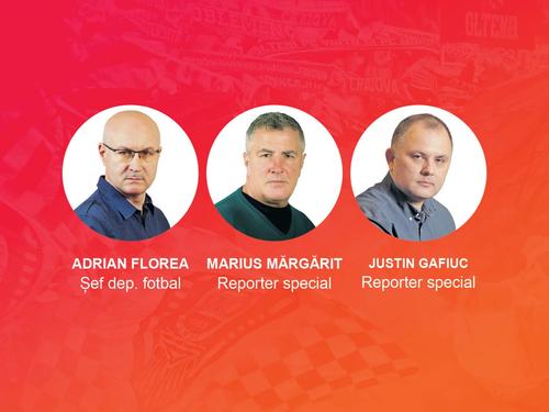 Vocile Gazetei: Adrian Florea, Marius Mărgărit, Justin Gafiuc