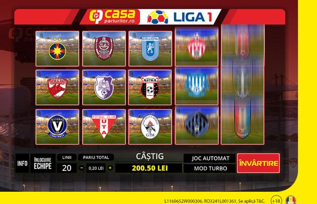 Jocul tău preferat s-a mutat în aparat! Liga 1 îți aduce câștigul și în cazinou