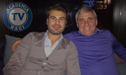 Adrian Mutu și Gică Hagi/ foto: Facebook Farul Constanța