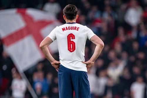 Harry Maguire, în Anglia - Coasta de Fildeș // foto: Imago Images