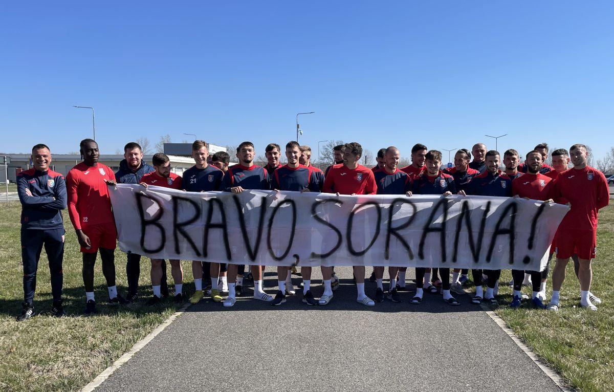 Mesajul jucătorilor Chindiei pentru Sorana Cîrstea