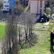 A început demolarea pe stadionul „Tineretului” din Craiova - imagine din 30 martie 2023 / Sursă foto: Facebook@ Universitatea Craiova