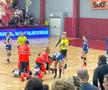 Rapid, victorie cu SCM Râmnicu Vâlcea » Momente de panică în final: Jovana Kovacevic s-a prăbușit pe parchet