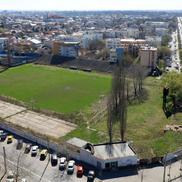 A început demolarea pe stadionul „Tineretului” din Craiova - imagine din 30 martie 2023 / Sursă foto: Facebook@ Universitatea Craiova