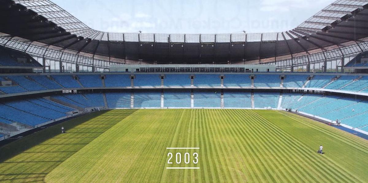 Cum a evoluat arena lui Manchester City în ultimul deceniu