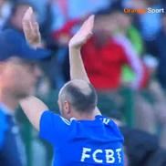 Bogdan Andone, în lacrimi după FC Botoșani - Poli Iași / Captură TV @Orange Sport 1
