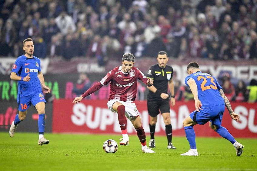 Rapid a învins-o pe FCSB cu 4-0 în ultima confruntare directă // foto: GSP