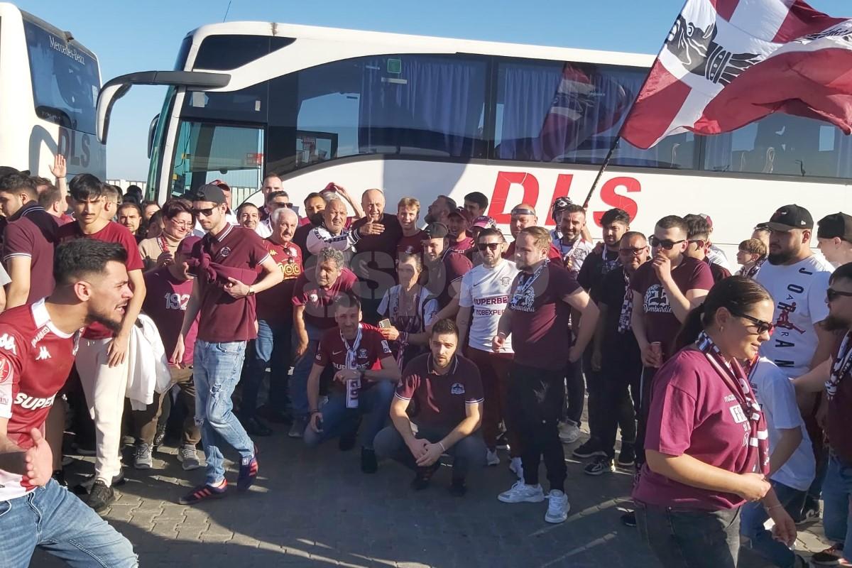 Ce a făcut Dan Șucu la finalul meciului care a spulberat șansele Rapidului la titlu » Reporterii GSP au oferit toate detaliile, pas cu pas, din deplasarea de la Craiova