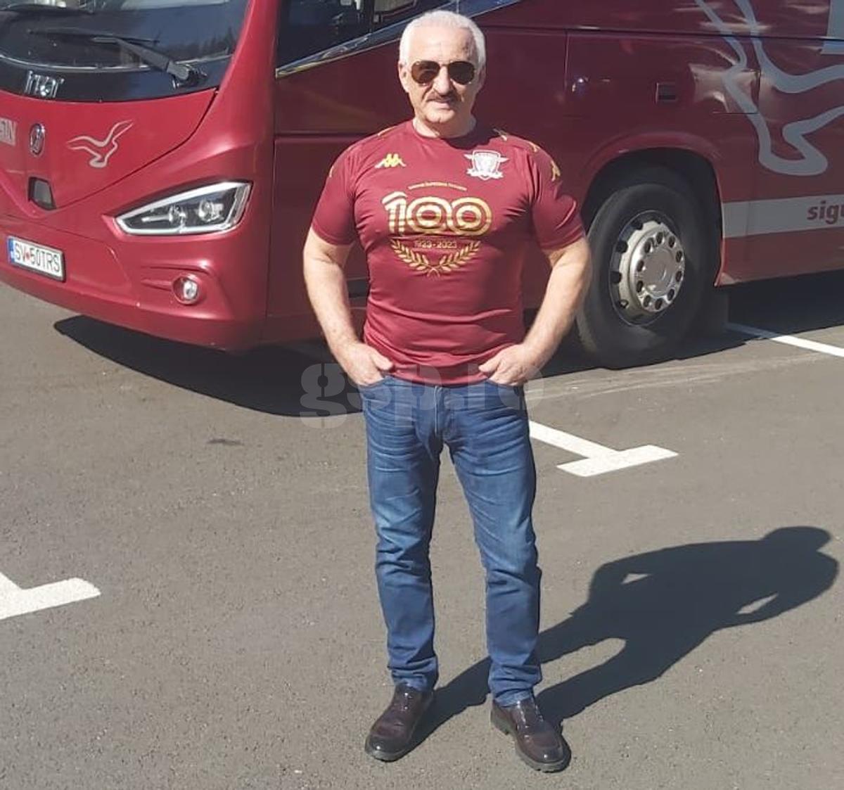 Dan Șucu și Nicolae Cristescu merg la Craiova alături de galeria Rapidului
