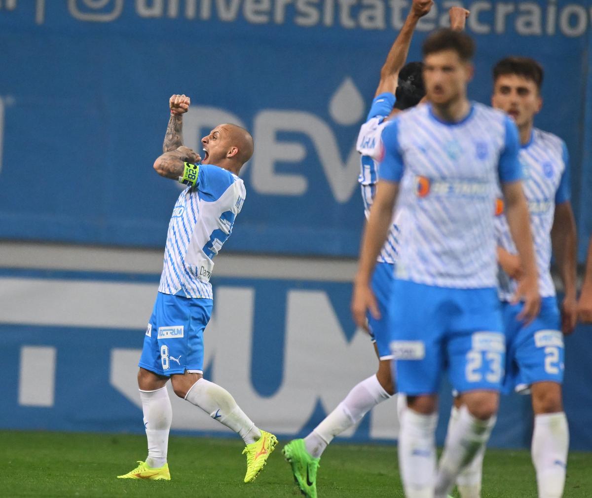 Universitatea Craiova - Rapid, imagini din meci, 30 martie 2024