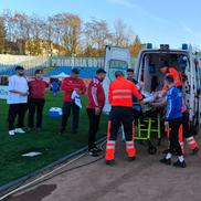 Andrei Miron, accidentat în Botoșani - Iași / FOTO: Ionuț Tabultoc