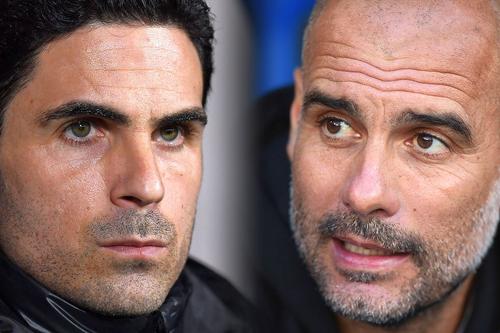 Duminică, Mikel Arteta versus Pep Guardiola, Arsenal versus Manchester City // foto: Guliver/gettyimages