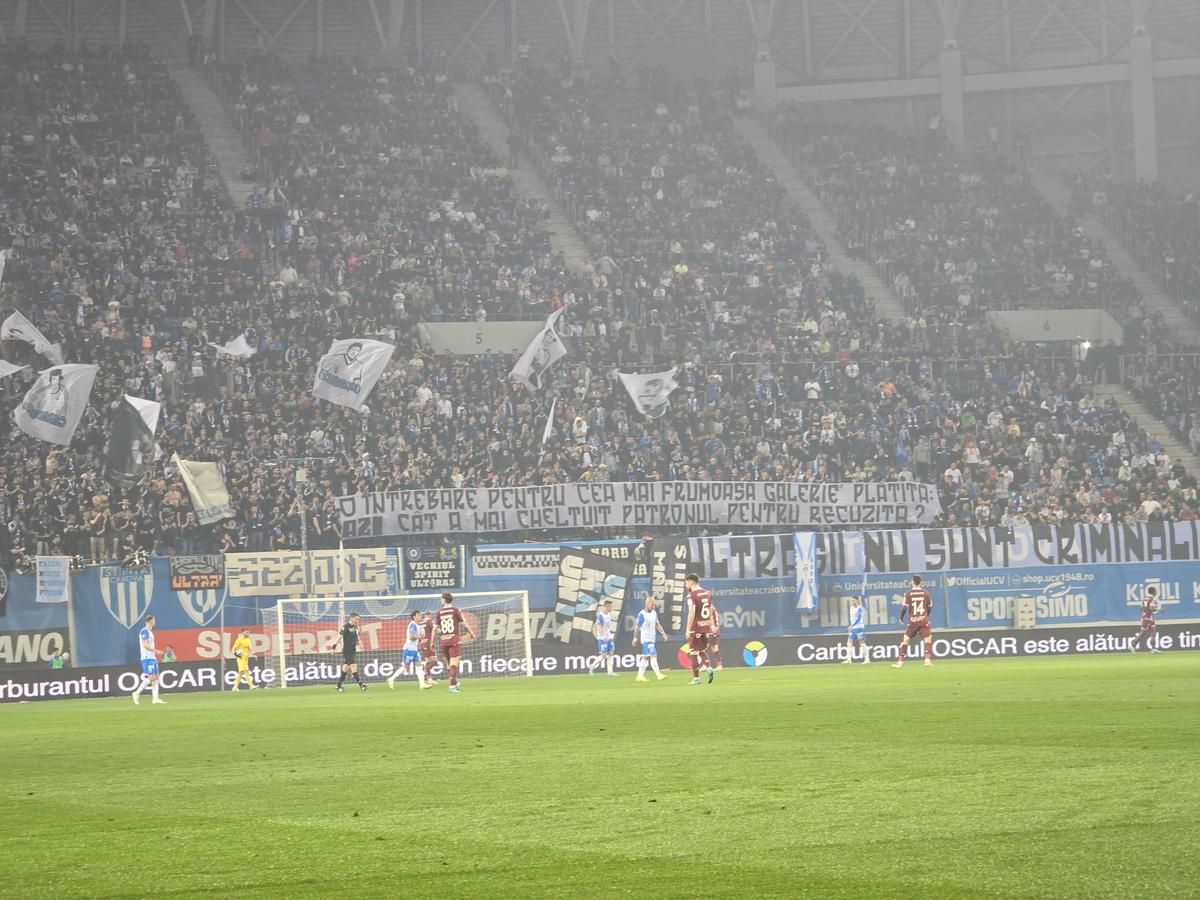 Papeau, declarații tari după Craiova - Rapid: „Parcă eram conduși cu 10 goluri. Nu înțeleg”
