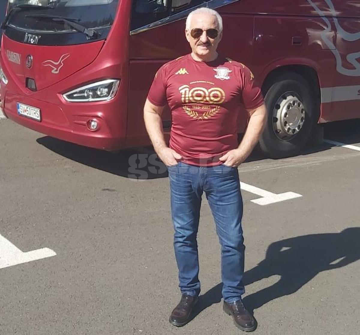 Dan Șucu și Nicolae Cristescu merg la Craiova alături de galeria Rapidului
