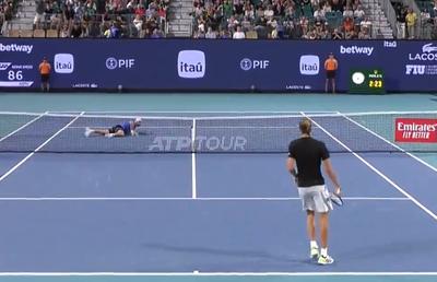 Punctul care a decis semifinala de la Miami, Dimitrov - Zverev, e de pe altă planetă » Nici bulgarului nu i-a venit să creadă