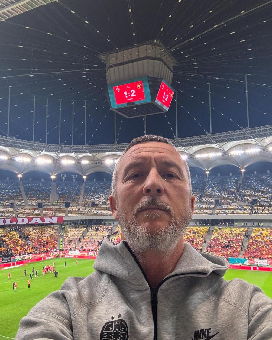 Mihai Stoica / foto: Facebook Mihai Stoica a scris un SINGUR cuvânt după victoria cu Dinamo