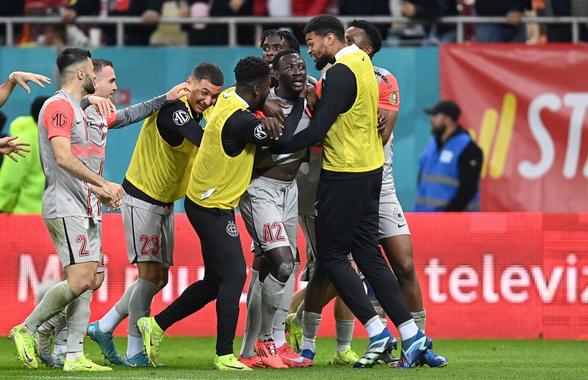 Alhassan, gol fabulos în Dinamo - FCSB » A declanșat nebunia pe bancă