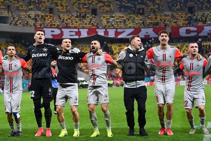 Superliga – play-off: FCSB câştigă derby de România, 2-1 cu Dinamo. FOTO: Eduard Vînătoru (GSP.RO)