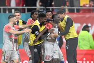 Era aproape imposibil ca Alhassan să marcheze așa în Dinamo - FCSB! » 3 detalii din raportul din Derby de România